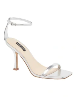Nine West Yess Silver Heels -Myer Fashion Store 876563110 2 720x928