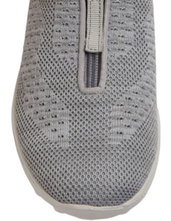 Oberon Light Grey Stretch Sneakers 14 Oberon Light Grey Stretch Sneakers -Myer Fashion Store 877217680 6 720x928