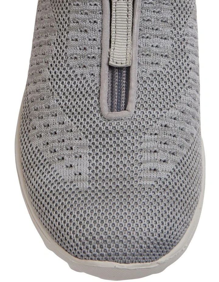 Oberon Light Grey Stretch Sneakers 8 Oberon Light Grey Stretch Sneakers - Image 6