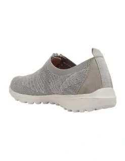 Oberon Light Grey Stretch Sneakers 15 Oberon Light Grey Stretch Sneakers -Myer Fashion Store 877217680 7 720x928