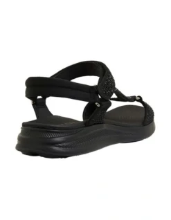 Naples Black Diamante Sandals -Myer Fashion Store 877229830 4 720x928