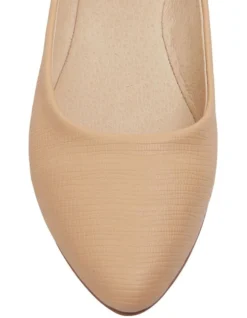 Reuben Nude Lizard Flat Shoes -Myer Fashion Store 878072410 6 720x928