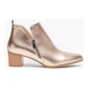 Metallic Gold Zip Boot In Gold -Myer Fashion Store 879525910 1 720x928
