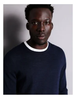 Australian Merino Crew Neck Knit In Navy 15 Australian Merino Crew Neck Knit In Navy -Myer Fashion Store 880381540 7 1 720x928