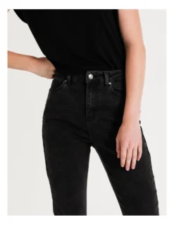 Billie Straight Jean Black Distressed 11 Billie Straight Jean Black Distressed -Myer Fashion Store 882283960 3 720x928