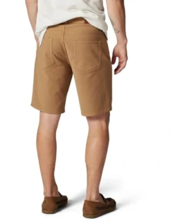 Motion 5 Pocket 10" Short In Camel 10 Motion 5 Pocket 10" Short In Camel -Myer Fashion Store 882477550 3 1 720x928