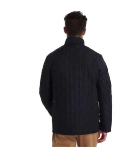 Henry Sartorial X Barbour Chelsea Sportsquilt Jacket Navy -Myer Fashion Store 883056700 883011790 2 720x928