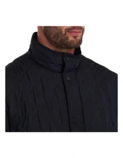 Henry Sartorial X Barbour Chelsea Sportsquilt Jacket Navy -Myer Fashion Store 883056700 883011790 4 720x928