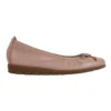 Barton Flat Shoes In Nude Leather -Myer Fashion Store 883345510 1 720x928