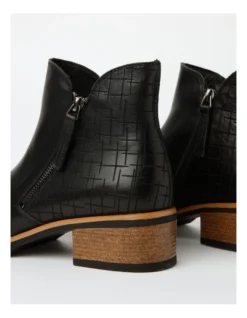 Dallas Black Leather Boot -Myer Fashion Store 885052360 5 1 720x928