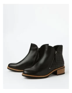 Dallas Black Leather Boot -Myer Fashion Store 885052360 6 1 720x928