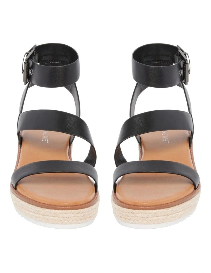 Nine West Chaya Black Sandals 5 Nine West Chaya Black Sandals - Image 3