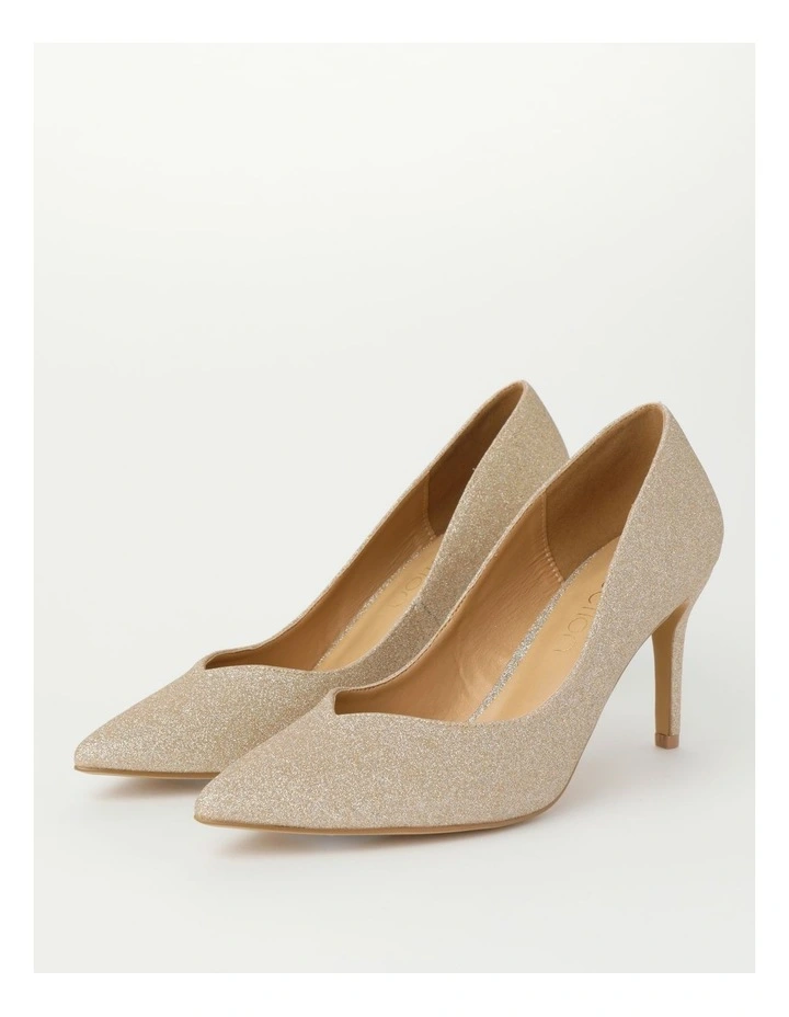 Alexa Gold Heeled Shoes 4 Alexa Gold Heeled Shoes - Image 2