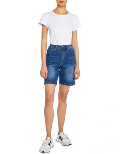 Abby Denim Short Indigo