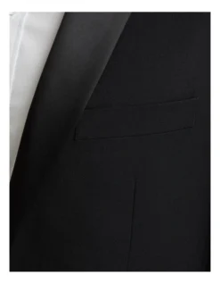 Oxford Peak Lapel Dinner Suit Jacket Black -Myer Fashion Store 890752780 6 720x928