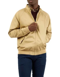 Ben Sherman Signature Harrington Jacket Sand
