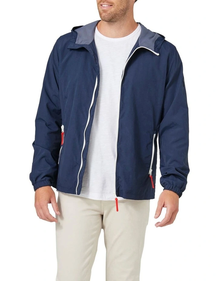 Stanley Windbreaker In Navy 3 Stanley Windbreaker In Navy