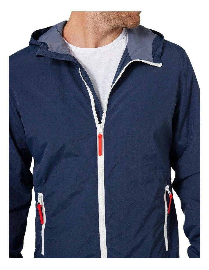 Stanley Windbreaker In Navy 6 Stanley Windbreaker In Navy - Image 4