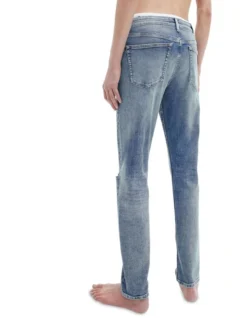 Calvin Klein Jeans Slim Taper In Bright Blue Duster 9 Calvin Klein Jeans Slim Taper In Bright Blue Duster -Myer Fashion Store 891666190 3 720x928