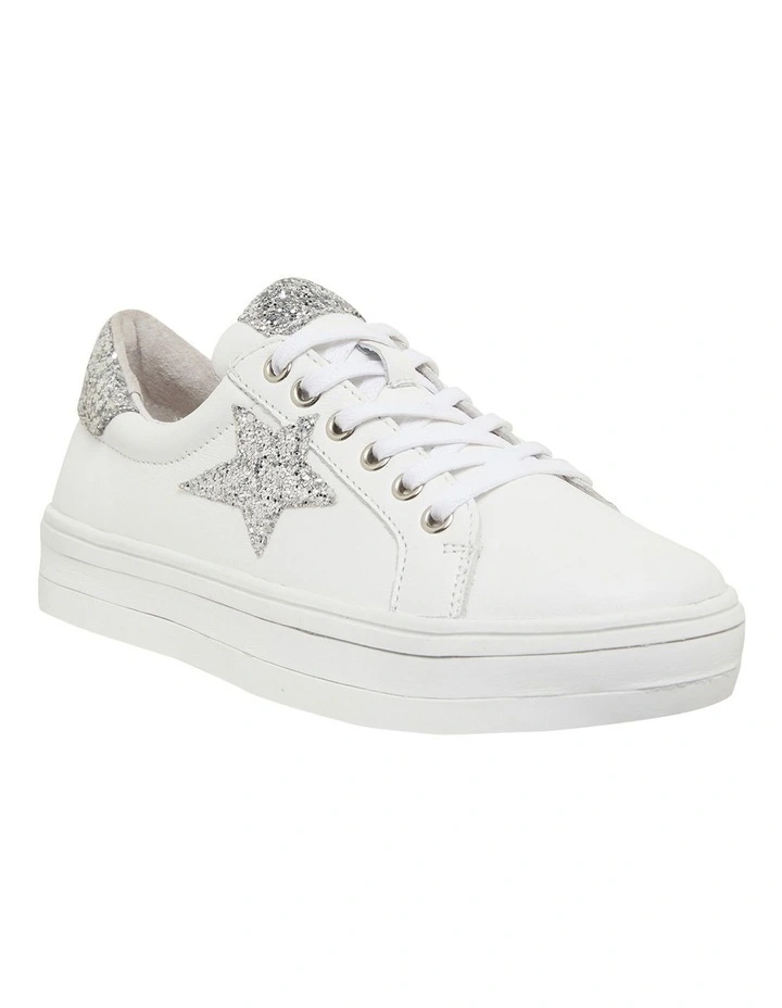 Ultra White/Glitter Sneakers 4 Ultra White/Glitter Sneakers - Image 2