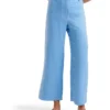 Forever New Indigo Wide Leg Linen Pants Blue Day