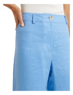 Forever New Indigo Wide Leg Linen Pants Blue Day -Myer Fashion Store 894237850 4 720x928