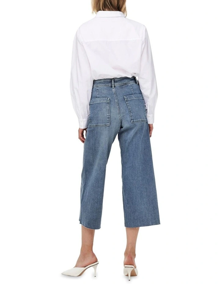 ONLY Sylvie Denim Jeans Medium Blue Denim 4 ONLY Sylvie Denim Jeans Medium Blue Denim - Image 2