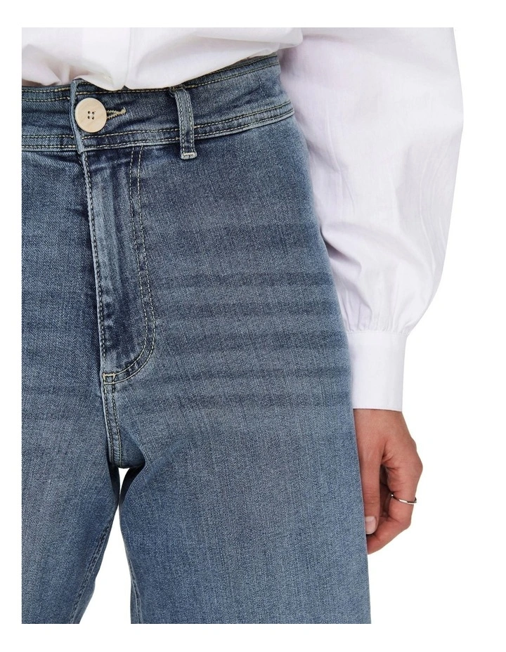 ONLY Sylvie Denim Jeans Medium Blue Denim 5 ONLY Sylvie Denim Jeans Medium Blue Denim - Image 3