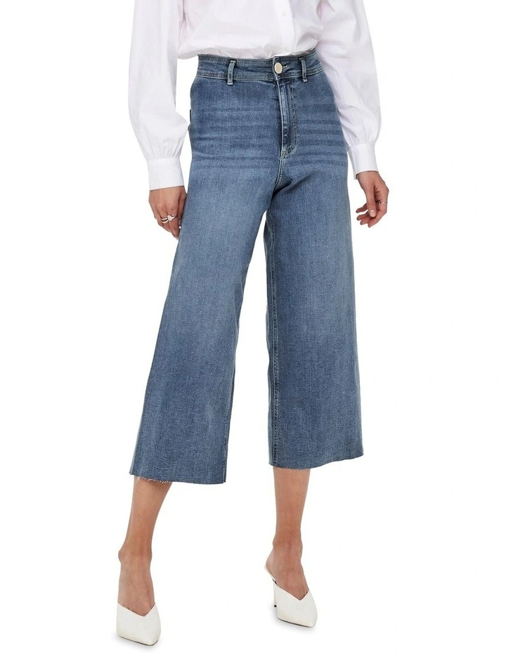 ONLY Sylvie Denim Jeans Medium Blue Denim 7 ONLY Sylvie Denim Jeans Medium Blue Denim - Image 5