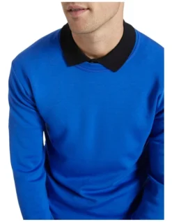 Neo Crew Sweater Pop Blue -Myer Fashion Store 898590250 4 720x928