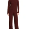 Locking Eyes Cashmere Rollneck Knit Top Malbec -Myer Fashion Store 899044480 1 2 720x928