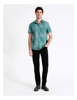 Warlukurlangu Artist Seed Dreaming Short Sleeve Print Shirt In Green -Myer Fashion Store 899220070 5 720x928