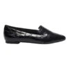 Leoni Black Croc Print Flat Shoes -Myer Fashion Store 900445420 1 720x928
