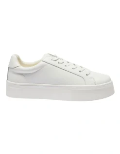 Frenzy Sneakers In White Leather