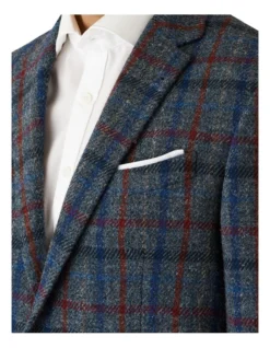 Cambridge Modern Fit Harris Tweed Signature Sports Jacket Grey 9 Cambridge Modern Fit Harris Tweed Signature Sports Jacket Grey -Myer Fashion Store 900846100 4 720x928