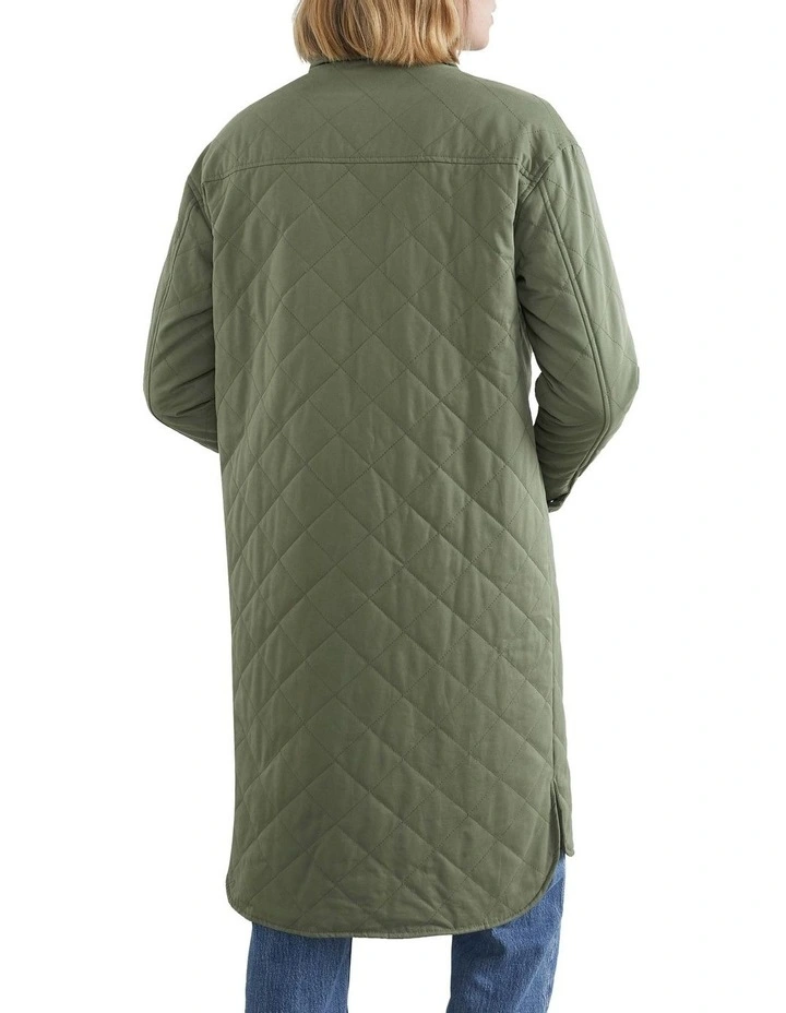 French Connection Quilted Longline Shacket 5 French Connection Quilted Longline Shacket - Image 3