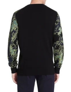 Camo Crew Knit Camo -Myer Fashion Store 902035990 3 720x928