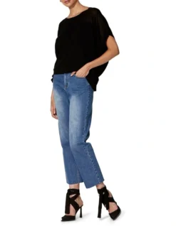 Irises Knit Jumper Black