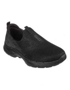 Skechers GO WALK 6 Glimmering Sneaker In Black