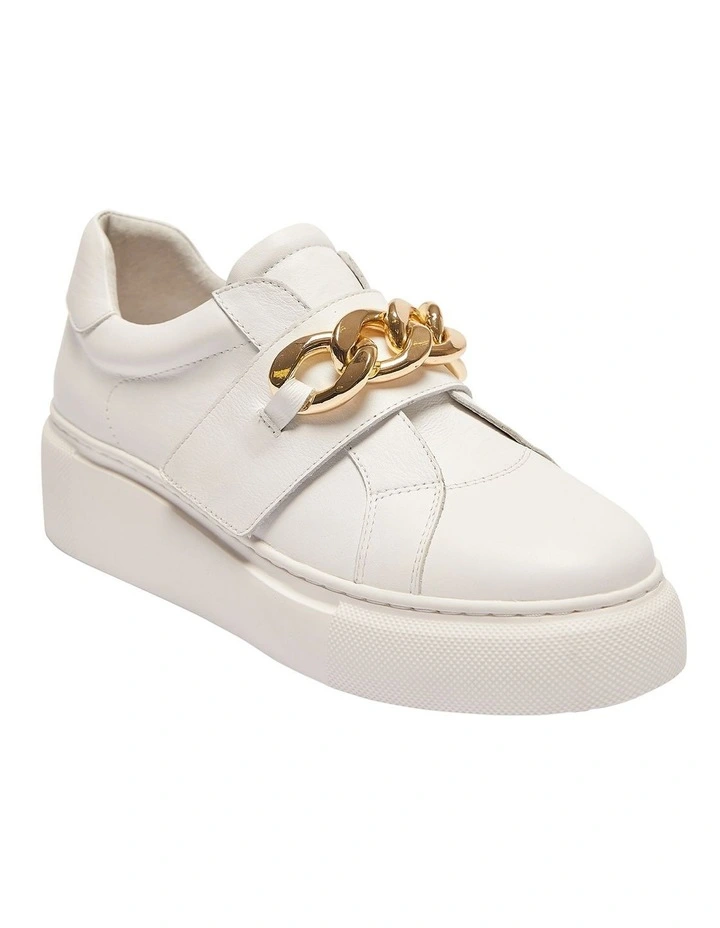Babylon White/Gold Sneakers 4 Babylon White/Gold Sneakers - Image 2
