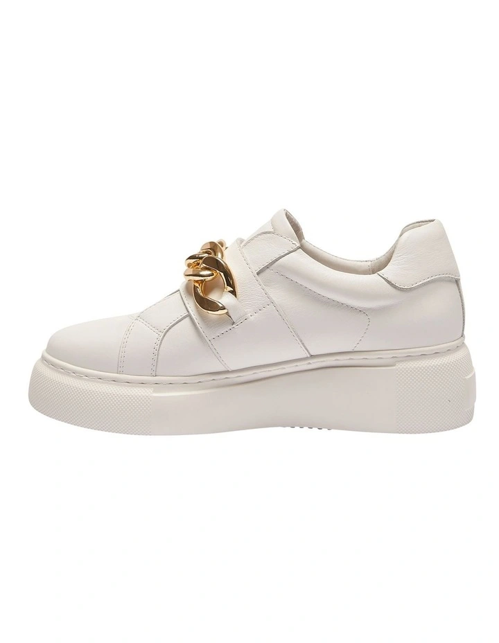Babylon White/Gold Sneakers 5 Babylon White/Gold Sneakers - Image 3