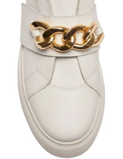 Babylon White/Gold Sneakers 15 Babylon White/Gold Sneakers -Myer Fashion Store 902423530 7 720x928