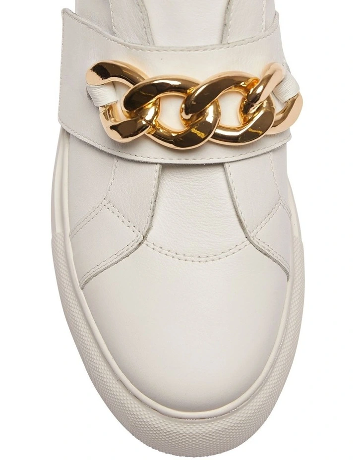 Babylon White/Gold Sneakers 9 Babylon White/Gold Sneakers - Image 7
