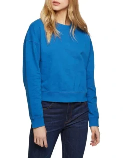 Oxford Quinn Sweatshirt Blue