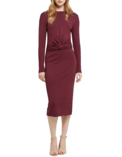 Oxford Madeline Knitted Dress Port