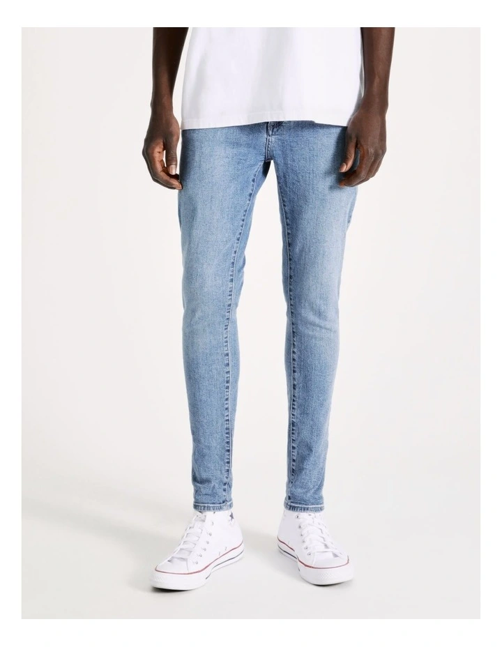 Nevada Super Skinny Fit Jean In Baltic Blue 4 Nevada Super Skinny Fit Jean In Baltic Blue - Image 2