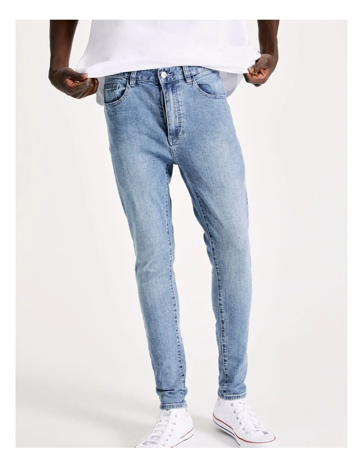 Nevada Super Skinny Fit Jean In Baltic Blue 5 Nevada Super Skinny Fit Jean In Baltic Blue - Image 3