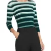 Emerald Lurex Stripe Knit Emerald 2 Emerald Lurex Stripe Knit Emerald -Myer Fashion Store 903536200 1 720x928