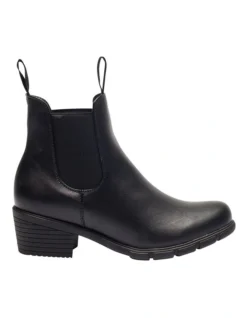 Hamlet Black Smooth Boots
