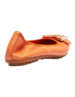 Pentagon Flat Shoes In Orange Leather 10 Pentagon Flat Shoes In Orange Leather -Myer Fashion Store 903612340 4 720x928